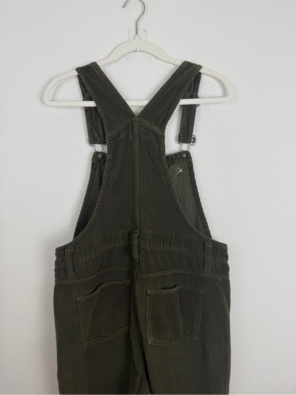 Madewell Corduroy Straight Leg Bib Overalls Medium - Picture 7 of 10
